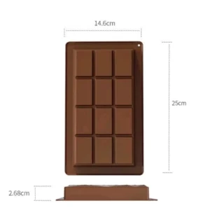 Szilikon csokiöntő forma - Táblás csoki - Dubai csokihoz