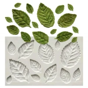 Szilikon fondant formázó - Levelek