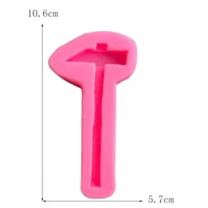 Szilikon fondant formázó - Szerszám - Kalapács