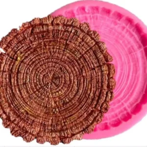 Szilikon fondant mintázó - Fatörzs