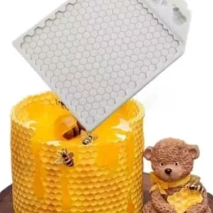 Szilikon fondant mintázó – Méhsejtes