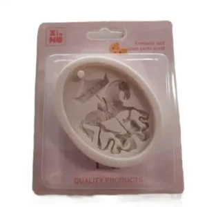 Szilikon fondant mintázó forma - Körhinta lovacska