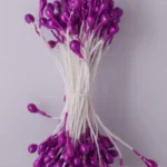 Bibék - Gyöngyház püspöklila közepes fejű bibék - 170 fej