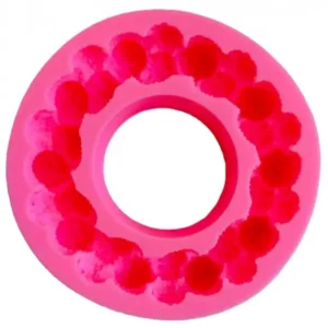 Szilikon málnakoszorú forma