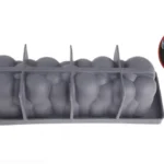 Szilikon mousse forma - 3D buborékok hosszúkás