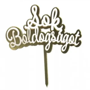 Torta beszúró - Sok boldogságot