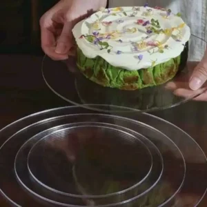 Tortaalátét akril 20cm