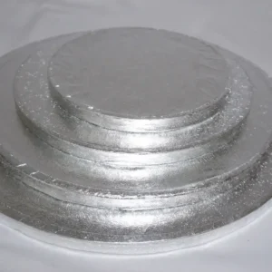 Tortadob kerek - Ezüst 150mm