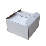 Tortadoboz füles fehér 33x33x18cm