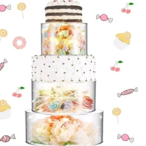 Tortaszint elválasztó akril 15cm