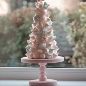 Tortatál rózsaszín 30cm