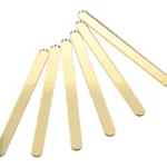 Cake-Masters Műanyag Jégkrém Pálca, Popsicle Pálcika - Arany 6db