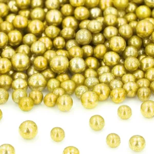 CM - Cukorgyöngy - Arany 5mm 50g