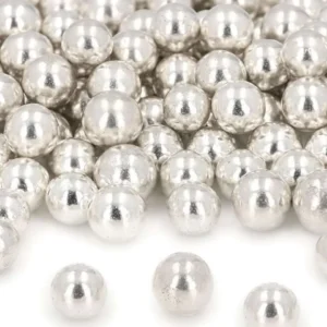 CM Cukorgyöngy - Ezüst 10mm 60g