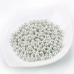 CM Cukorgyöngy - Ezüst 5mm 50g