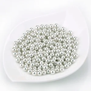 CM Cukorgyöngy - Ezüst 5mm 50g