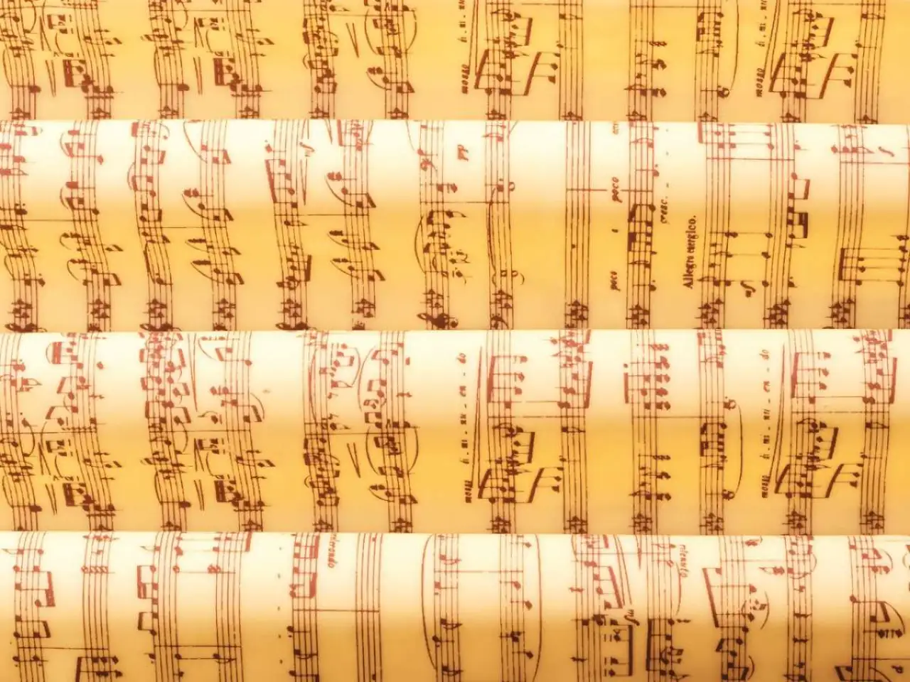 CM Csokoládé Transzferfólia - Hangjegyek 40x25cm