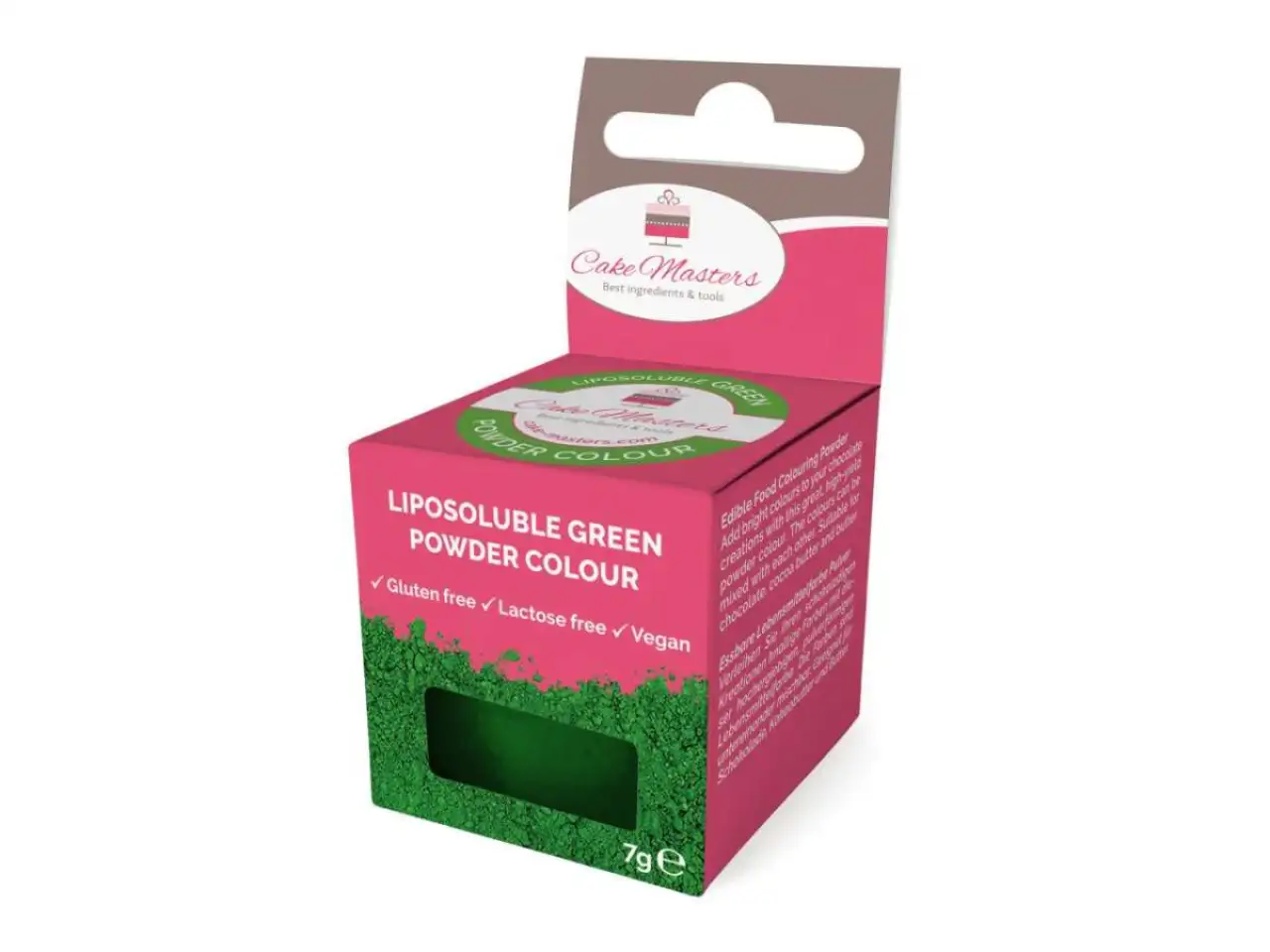 CM ételfesték por - Zsírban oldódó - Zöld 7g