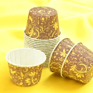 CM Muffin Csésze Barna Mintás 20db