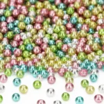 CM Színes metál cukorgyöngy keverék -  Harlekin 50g