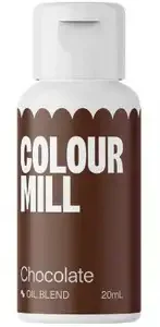 Colour Mill Olajbázisú Ételfesték -  Csokoládébarna 20ml