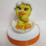 Cukorfigura - Kiskacsa tojáshéjjal