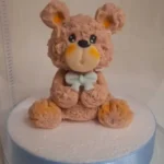 Cukorfigura - Maci fiú szőrös