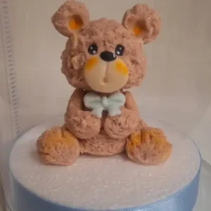 Cukorfigura - Maci fiú szőrös