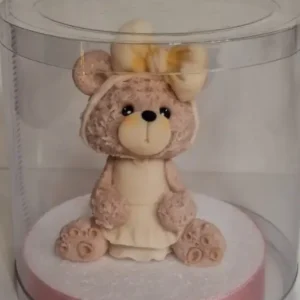 Cukorfigura  -Maci lány szőrös