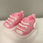 Cukorfigura - Rózsaszín baba cipők