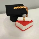 Cukorfigura - Szett ballagásra - kalap - tekercs - könyv