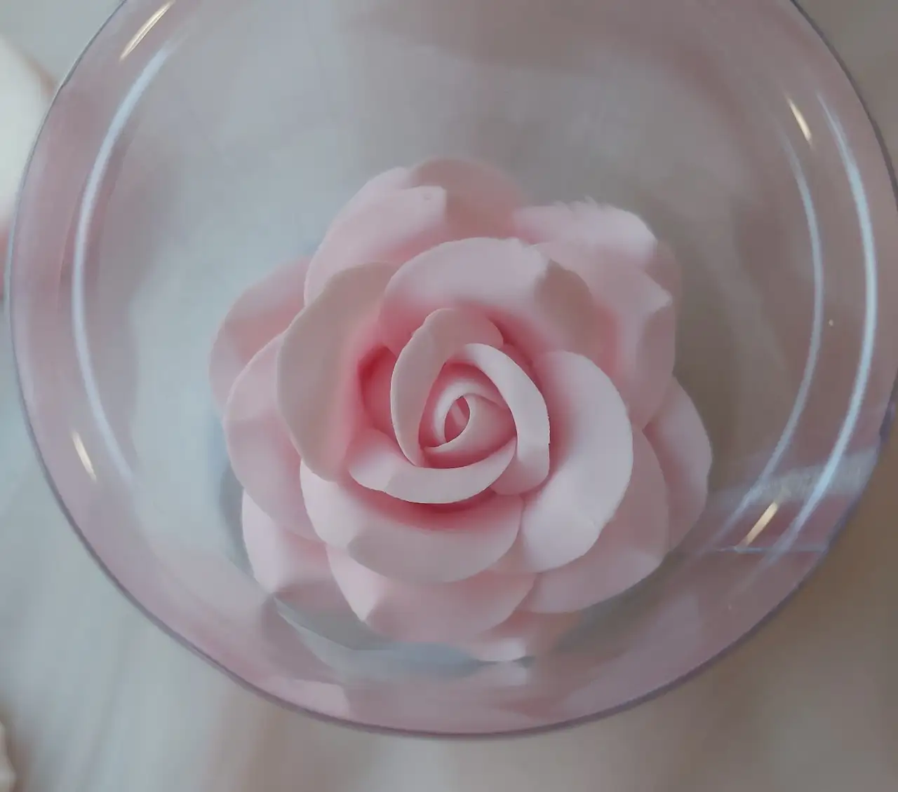 Cukorvirág - Rózsa - Rózsaszín 5-6cm