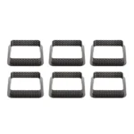 6 darabos tarte forma, desszert gyűrű - Négyszög