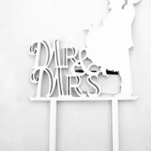 Díszítő Beszúró - Fa emelős pár 18,5 x 11cm