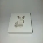 Fehér húsvéti nyuszis bonbonos doboz - 9db-os