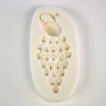 Fondant és marcipán mintázó - Páva