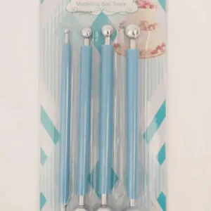 Fondant formázó fém gömbök 4db