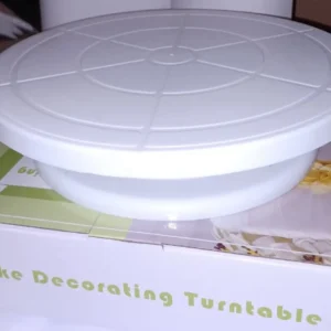 Forgatható tortaállvány színes - 28cm