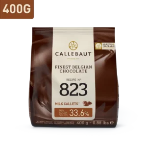 Callebaut belga csokoládé pasztilla – 33,6% tejcsokoládé (823) 400g