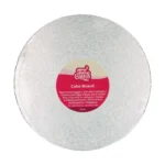 FunCakes Kerek Tortaalátét – Extra ERŐS, vékony – Ezüst 25cm