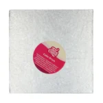 FunCakes négyzet alakú torta dob – Ezüst 25*25cm