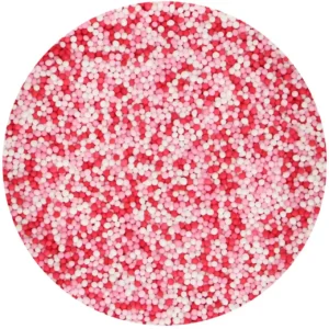 FunCakes Nonpareilles mix - piros, fehér, rózsaszín - 80g