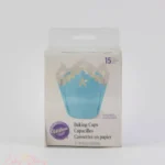 Kapszli – Muffin 15db Rakott Virágos Kék