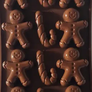 Karácsonyi bonbon forma - Mézi és nyalóka