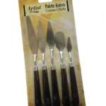 Kenőkés, spatula vajkrém mintázáshoz 5 részes