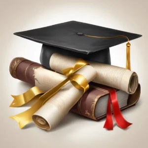 Ballagás, diplomaosztó szögletes 20x20cm