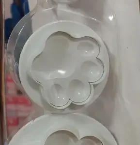 Kiszúró - Rugós fondant kiszúró - Tappancs 3db-os