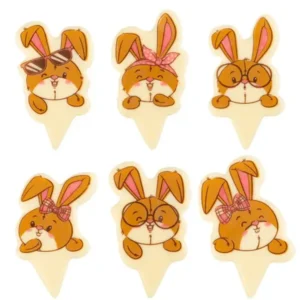 Leman Fehércsokoládé - Nyúlfejek 6db