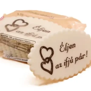 Marcipán tábla - Éljen az Ifjú Pár 8g