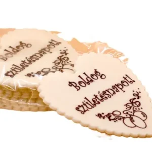 Marcipán tábla Pro. - Boldog születésnapot - Szív lufis 8g